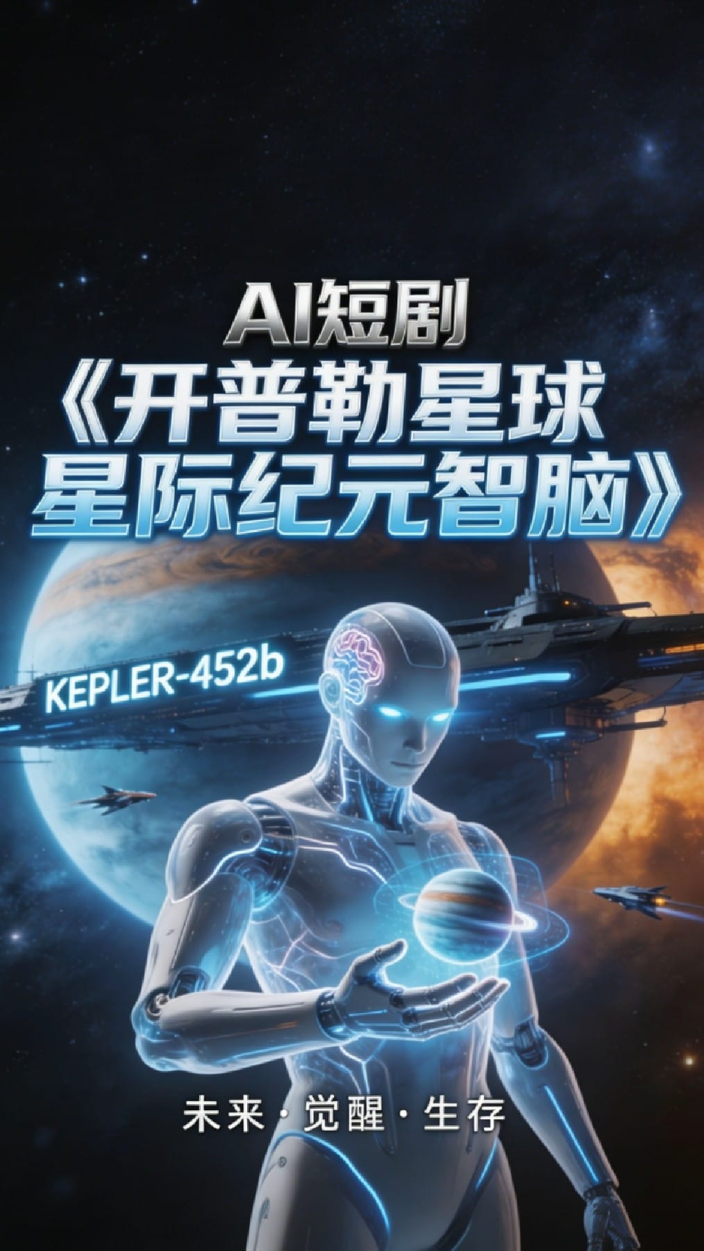 AI短剧官网 《开普勒星球》海报官方展示